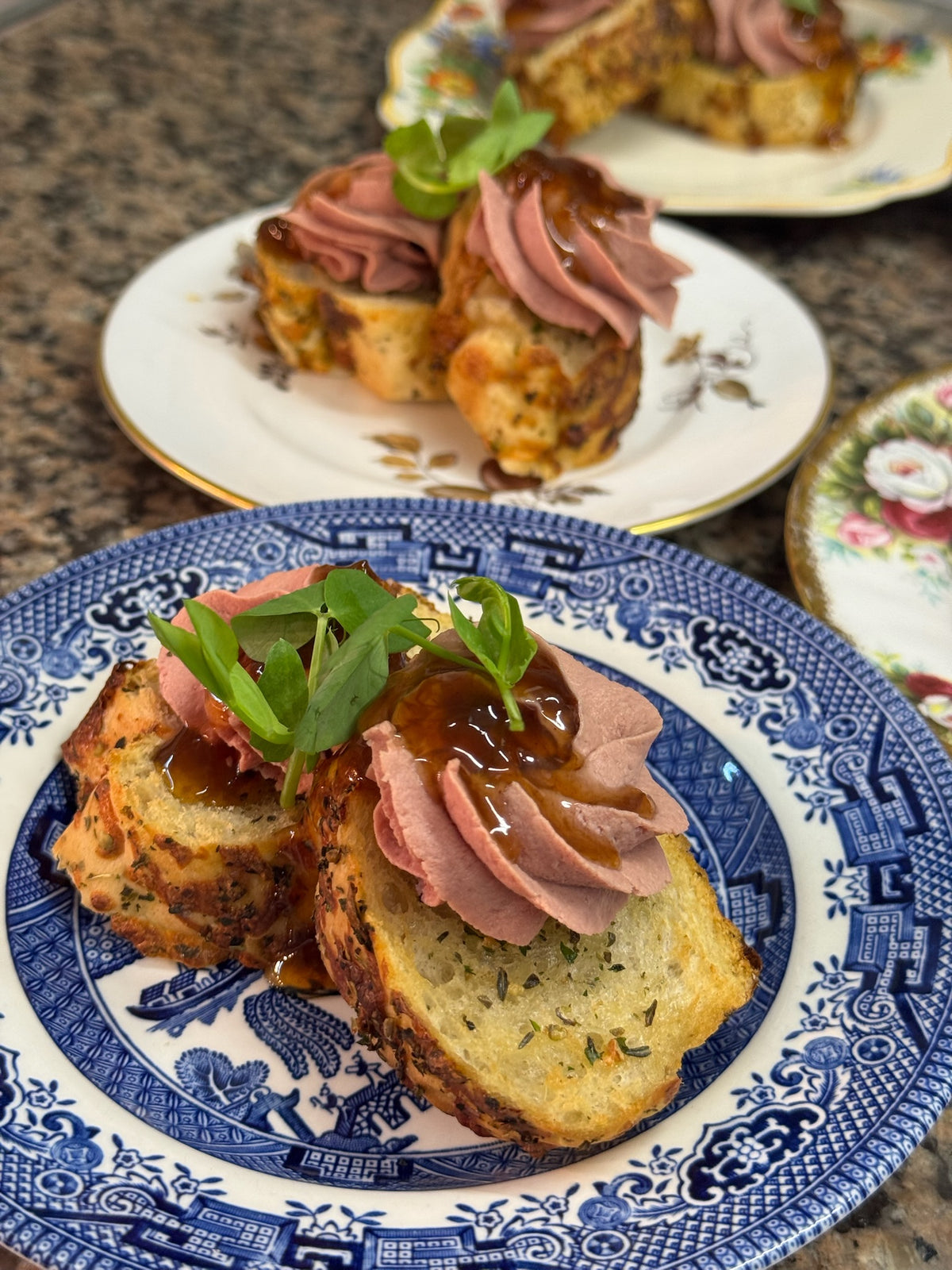 Bruschetta: Liver Parfait & Cranberry (20x)