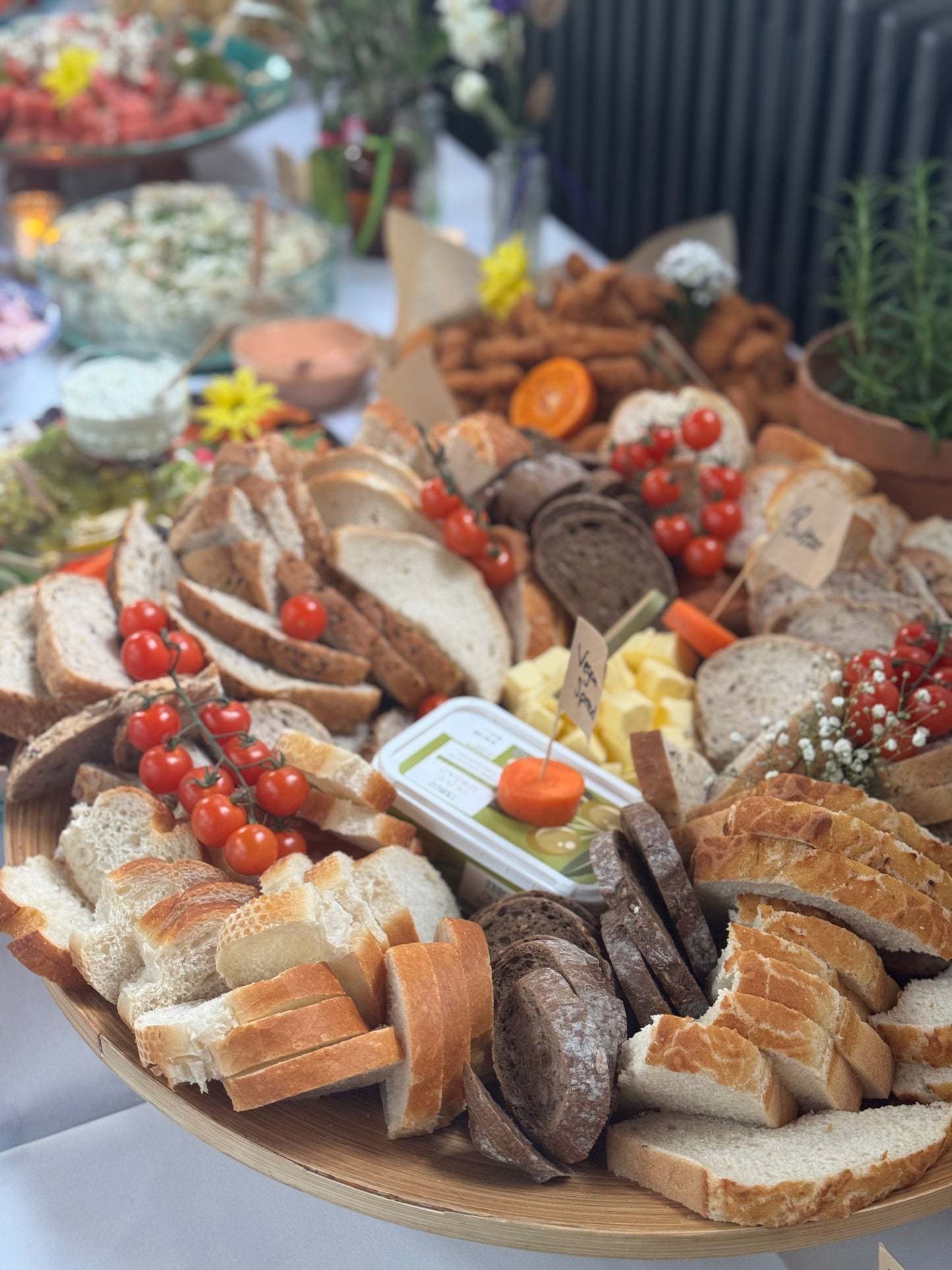 Rustic Bread & Butter Selection