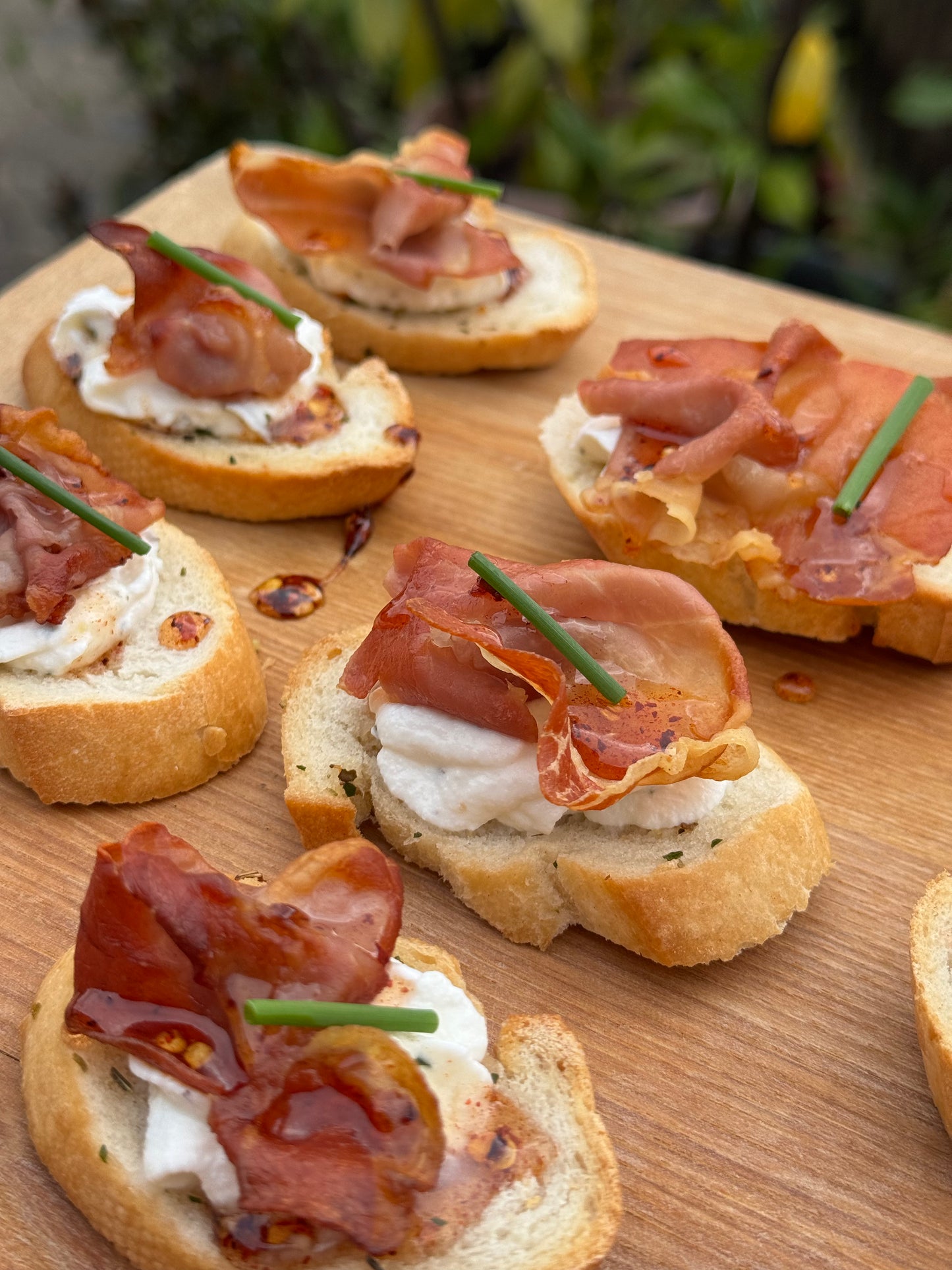 Bruschetta: Ricotta & Prosciutto (20x)