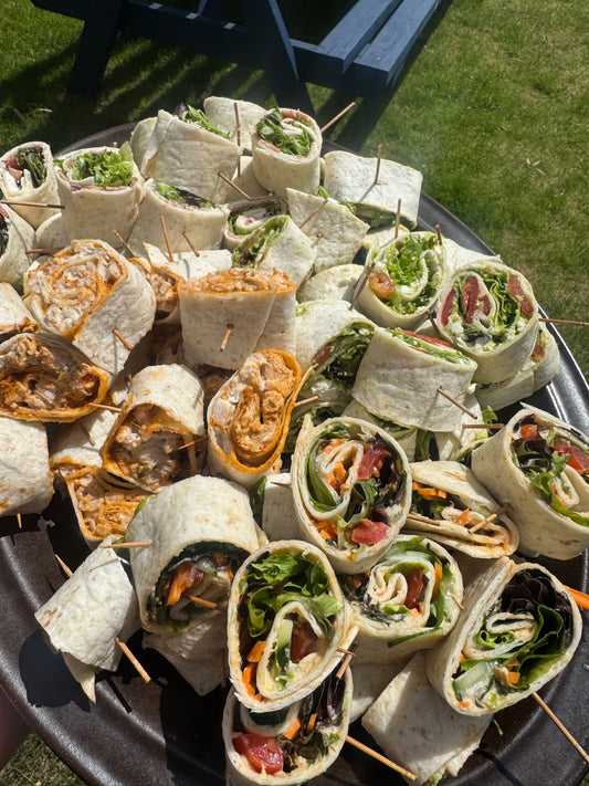Pinwheel Wraps Platter