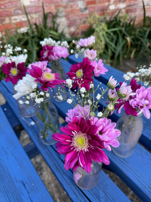 Seasonal Posy Flower Vase