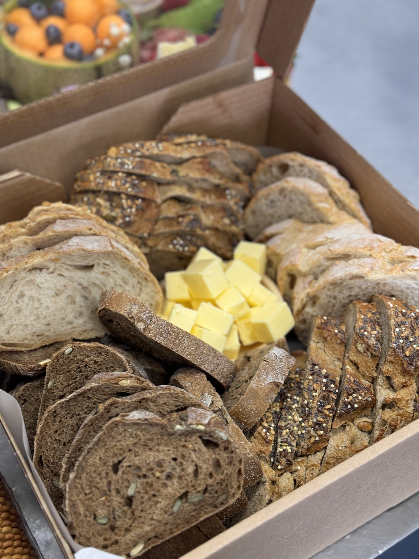 Rustic Bread & Butter Selection