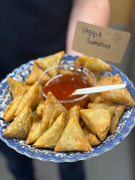 Veggie Samosas Platter (40x)