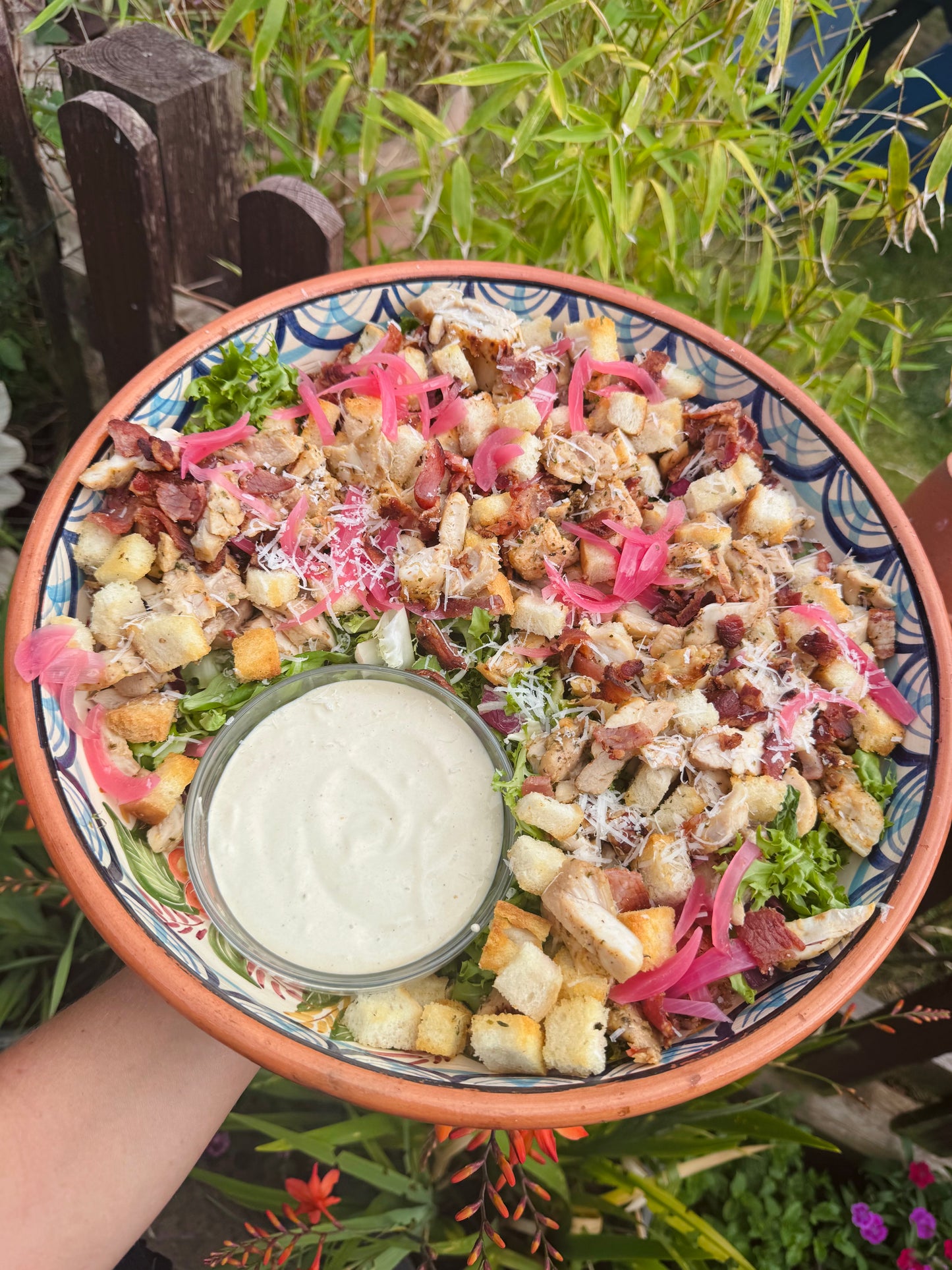 Chicken Caesar Salad Tray
