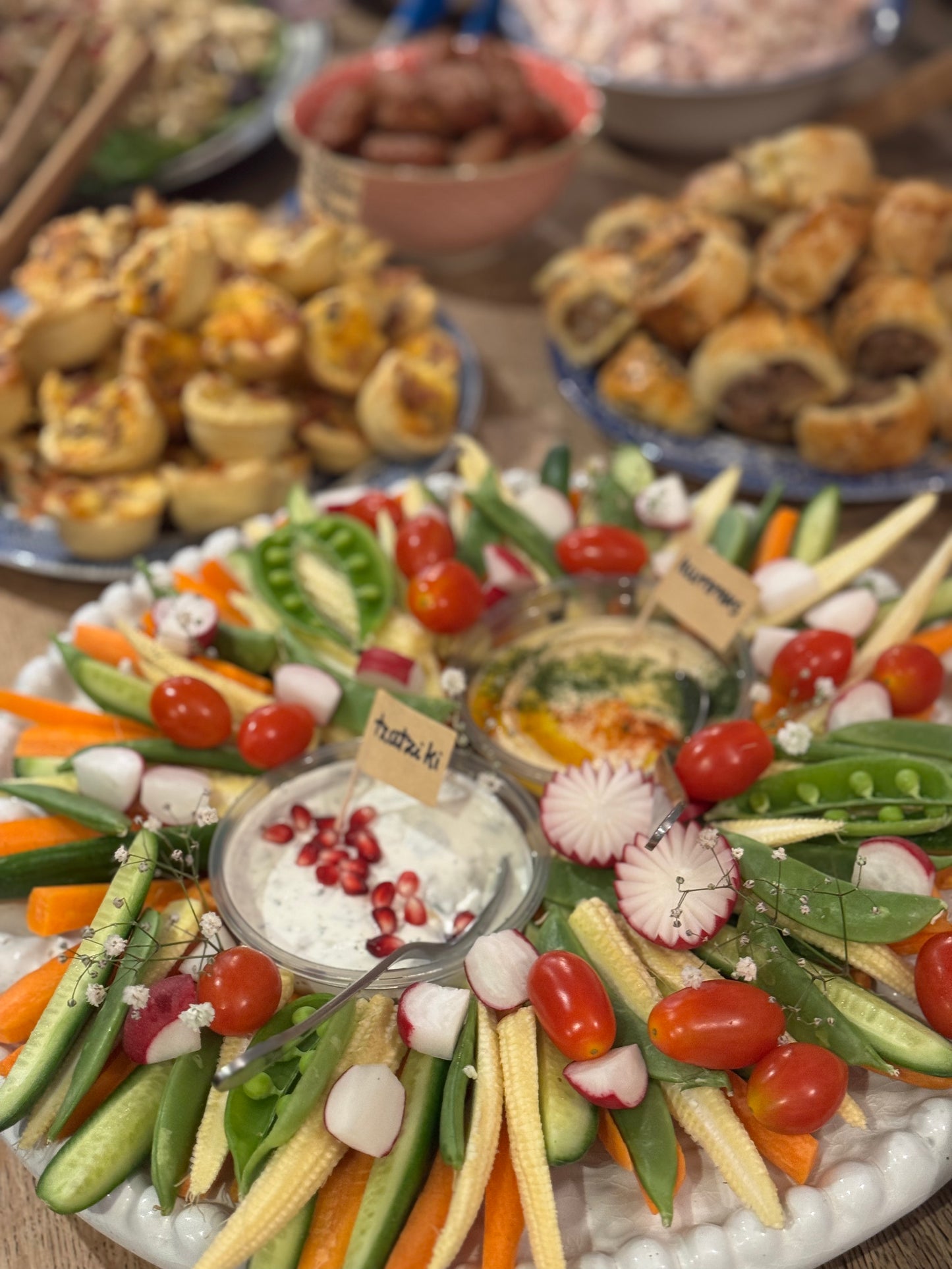 Crudites & Artisan Dip Platter